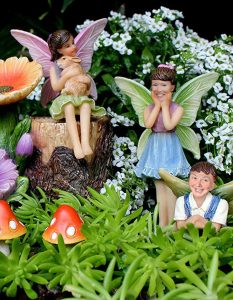 May 2025 | Garden fairies come at dawn, bless the flowers, then they're gone.